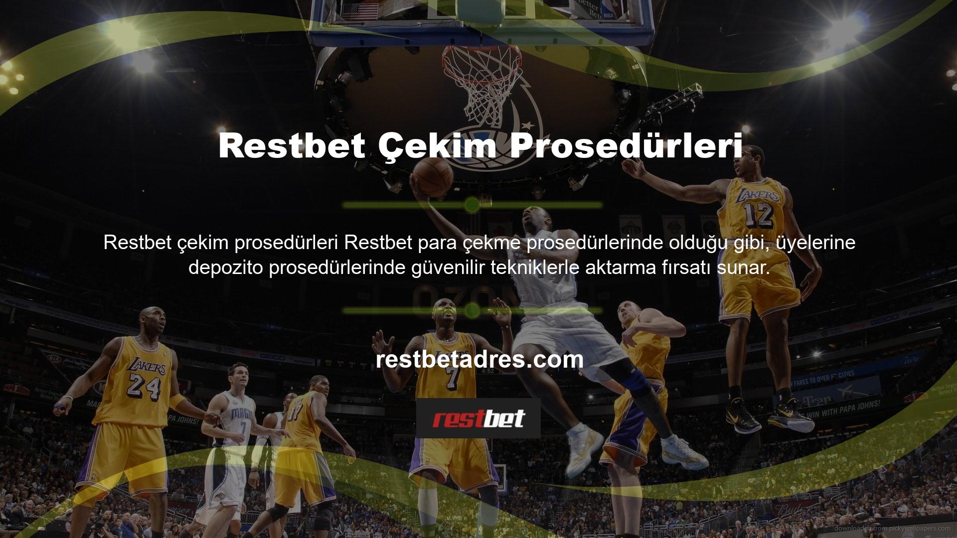 Restbet mevduat yöntemleri modern finansal araçlar kullanılarak geliştirilmiştir